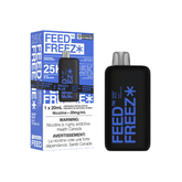FEED FREEZ 25K - Razzy Blue Disposable Vape available on Canada online vape shop